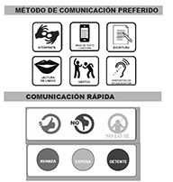 COVID-19 Visual Communication Tool Grayscaled