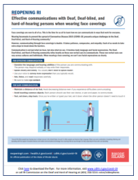 Guideline-EffectiveCommunications.When Wearing Masks